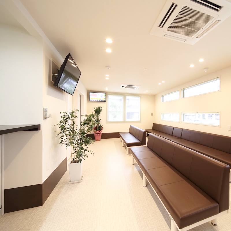広い待合室